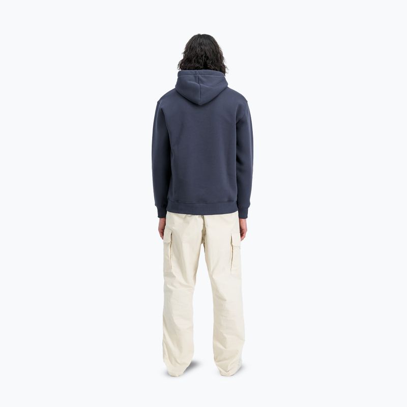 Felpa Alpha Industries Basic navy da uomo 3