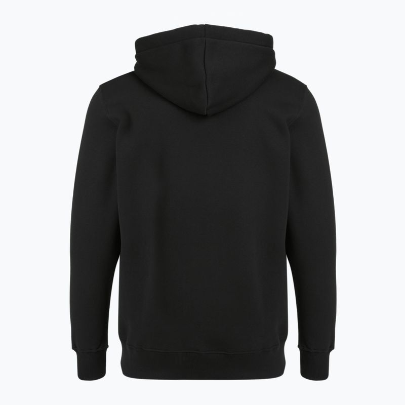 Felpa Alpha Industries da uomo Basic nero 2