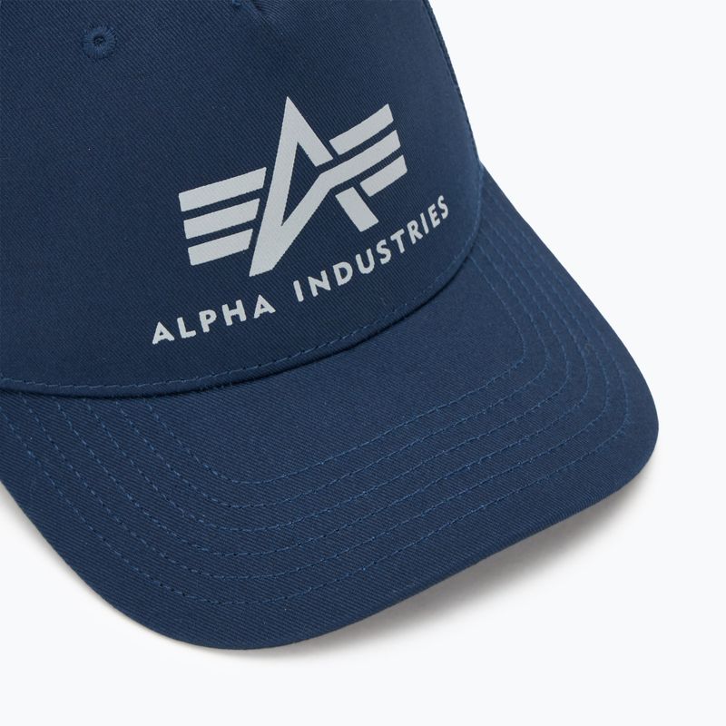 Alpha Industries Basic Trucker, berretto da baseball da uomo, rep. blu 3