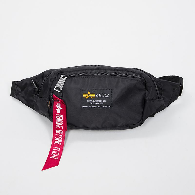 Alpha Industries marsupio Crew Waist nero 6