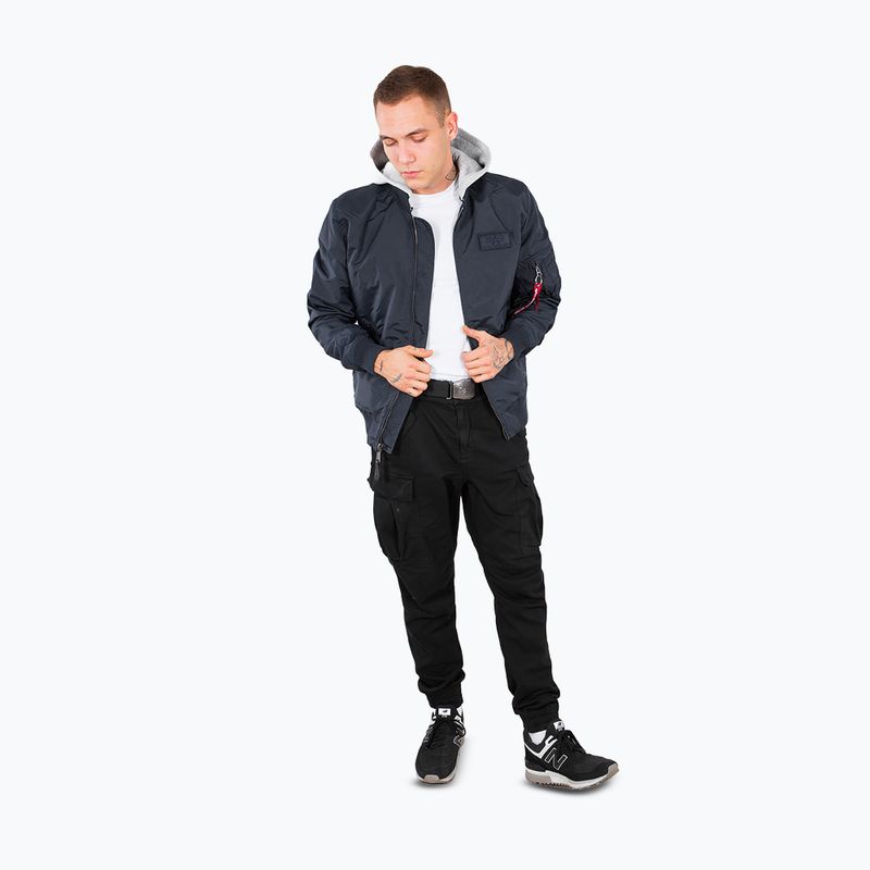 Alpha Industries giacca da uomo MA-1 TT Two Tone Hood rep.blue 2
