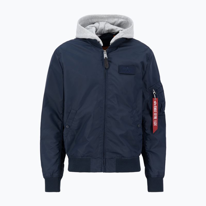 Alpha Industries giacca da uomo MA-1 TT Two Tone Hood rep.blue 4
