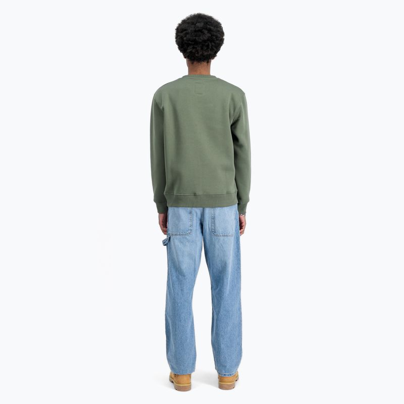 Alpha Industries felpa Basic oliva scuro da uomo 3