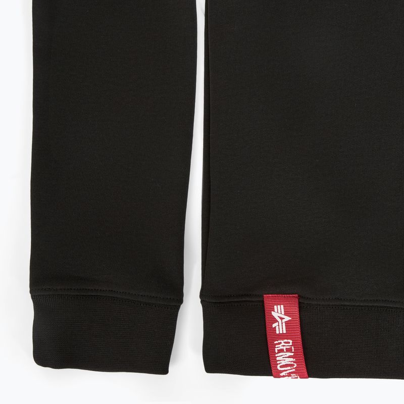 Felpa Alpha Industries da donna New Basic nero 8
