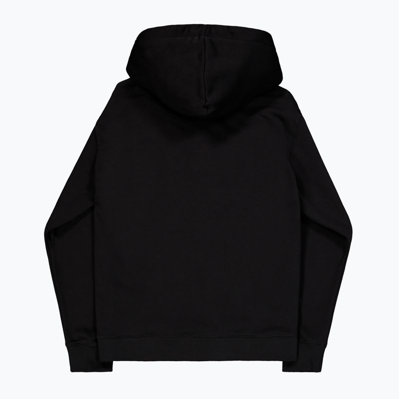 Alpha Industries Uomo Felpa con cappuccio Basic Small Logo nero 8