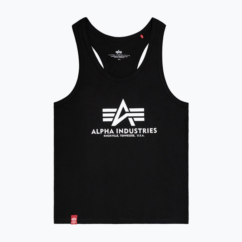 Alpha Industries Basic Tank Body Building t-shirt uomo nero 6