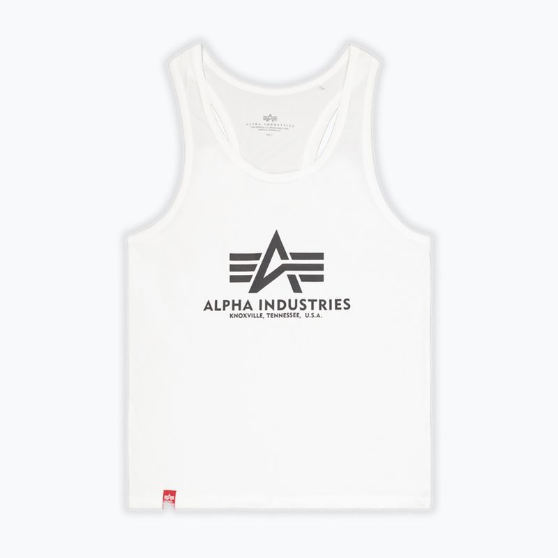 Alpha Industries Basic Tank Body Building T-shirt uomo bianco 6