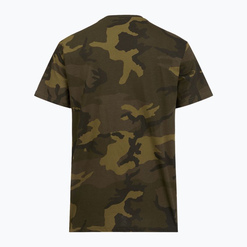 Polo Alpha Industries Basic Camo olive camo da uomo 4