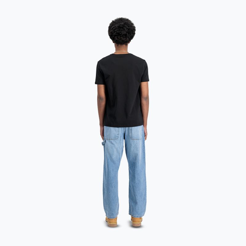 Alpha Industries Basic Mid Logo T-shirt uomo nero 3