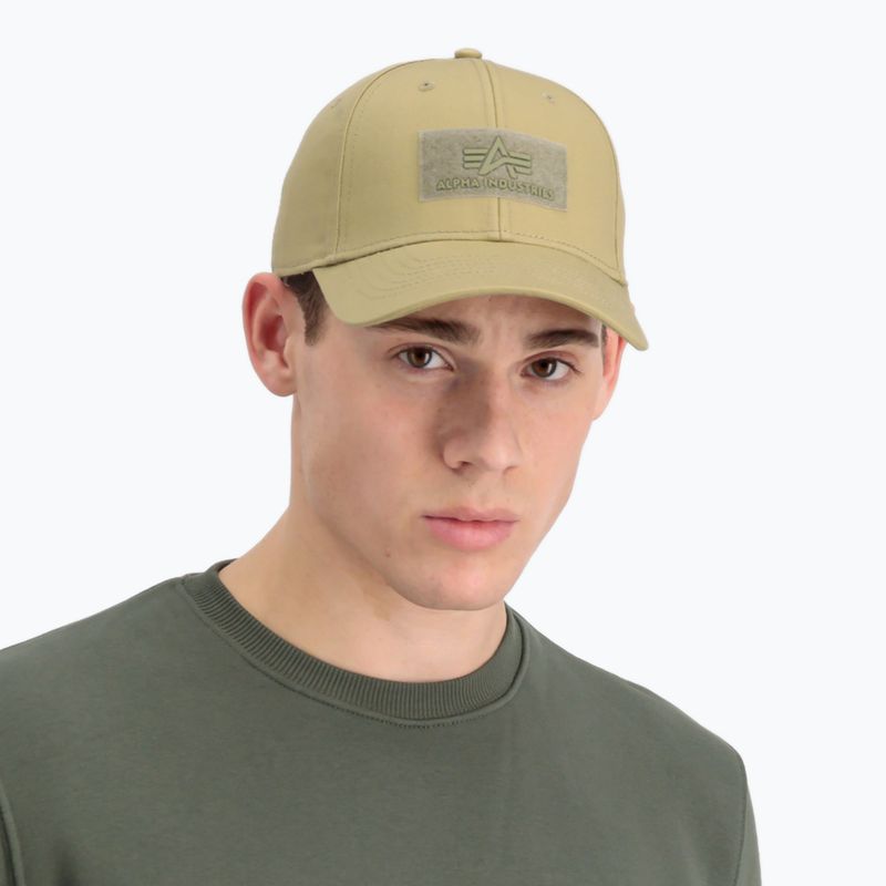 Cappello da baseball Alpha Industries VLC sand da uomo 2