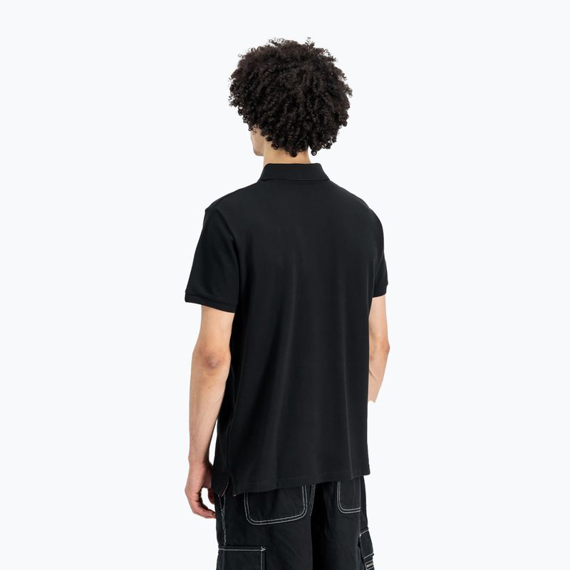 Maglietta Alpha Industries Basic Polo Small Logo Uomo nero 3