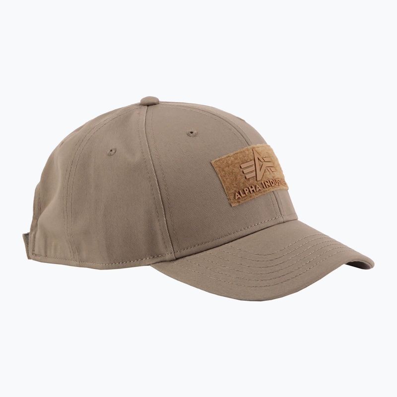 Alpha Industries VLC cappellino da baseball color taupe