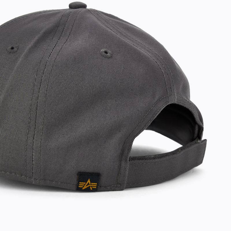 Alpha Industries VLC, Cappello da baseball grigio vintage 3