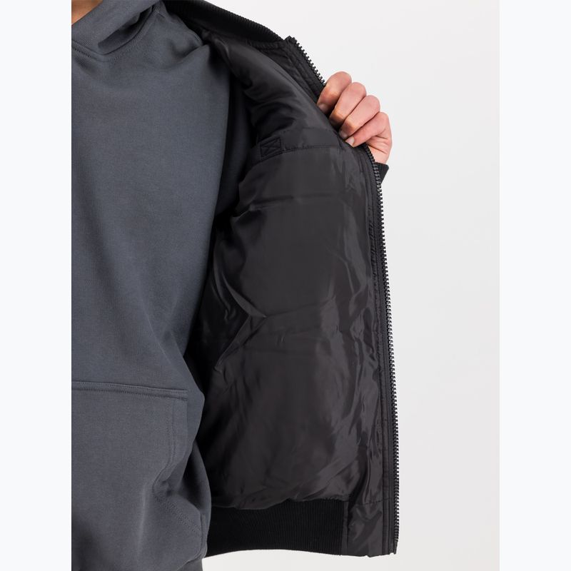 Uomo Alpha Industries MA-1 Puffer Bomber nero 6