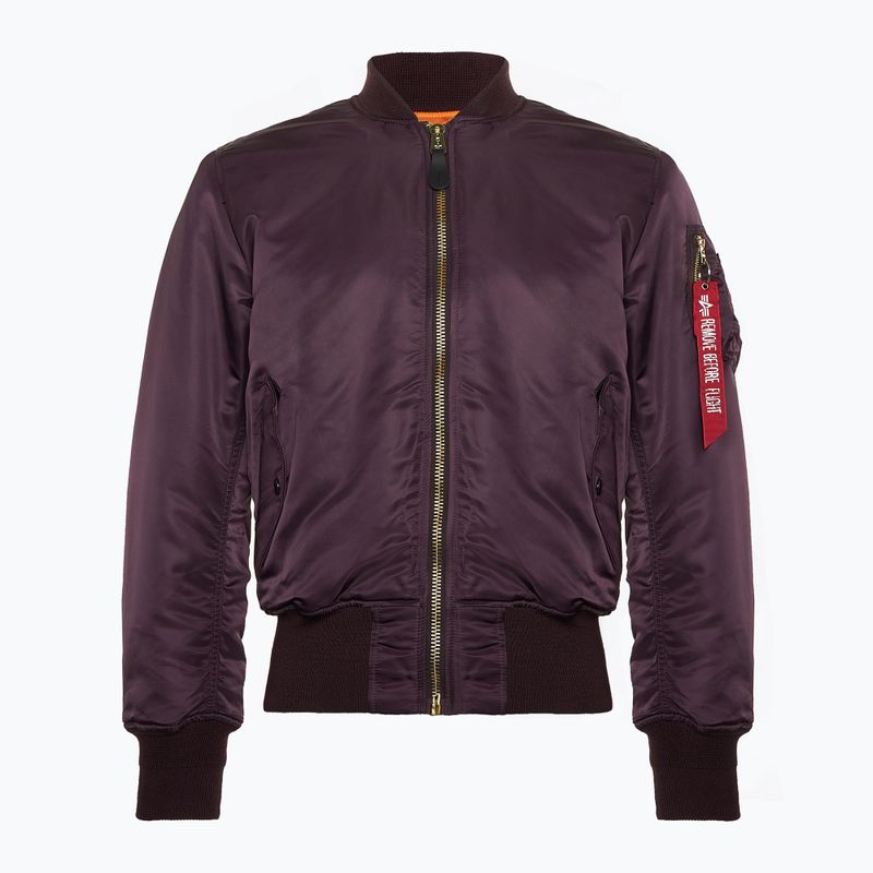 Giacca Alpha Industries MA-1 Heritage plum da uomo