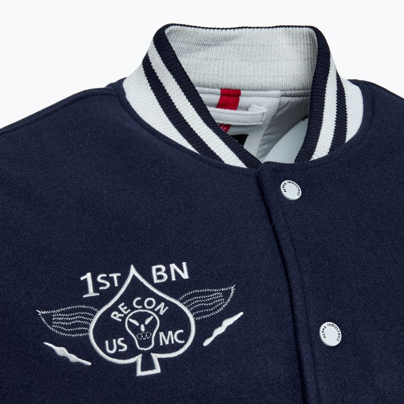 Giacca Alpha Industries Varsity Air Force ultra navy da uomo 3