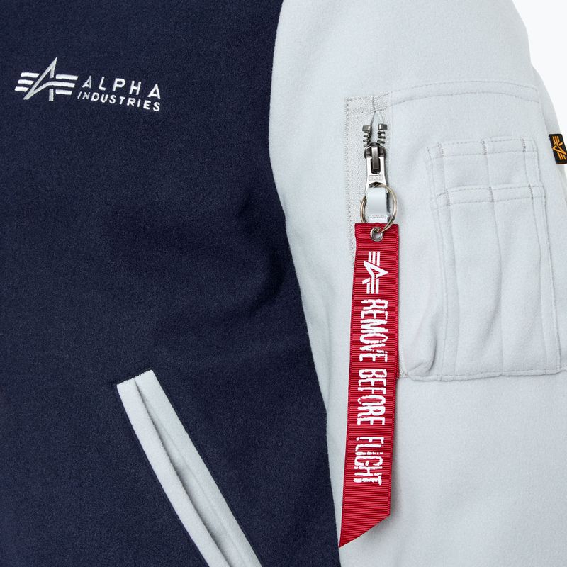 Giacca Alpha Industries Varsity Air Force ultra navy da uomo 4