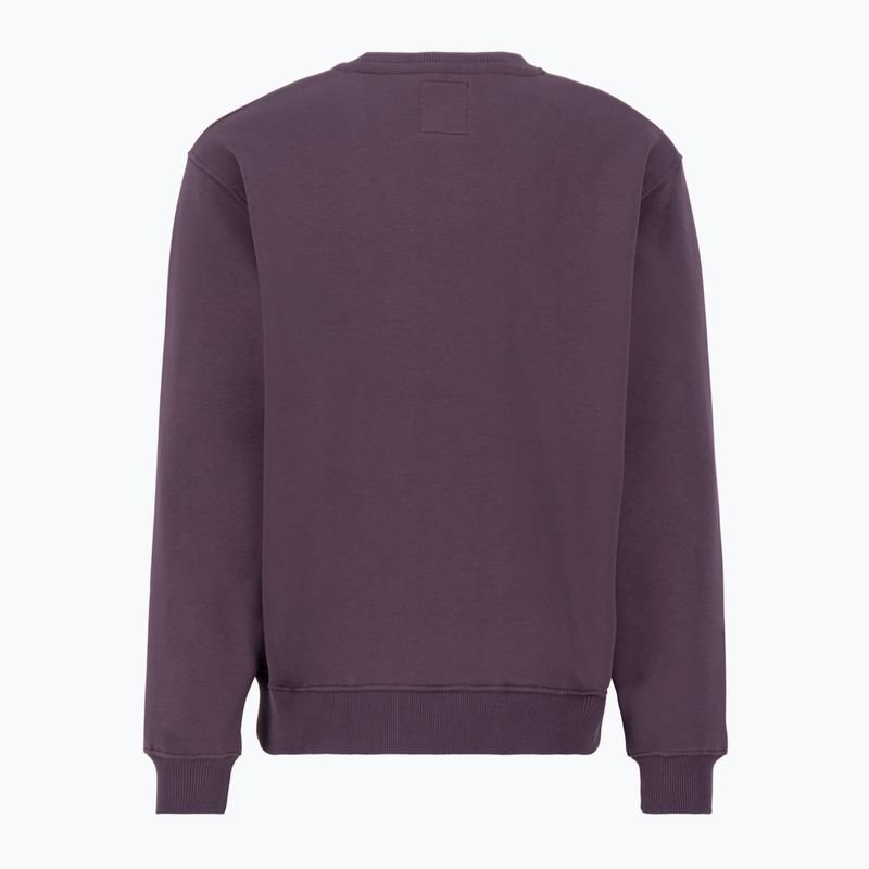 Alpha Industries - Felpa Basic plum da uomo 2