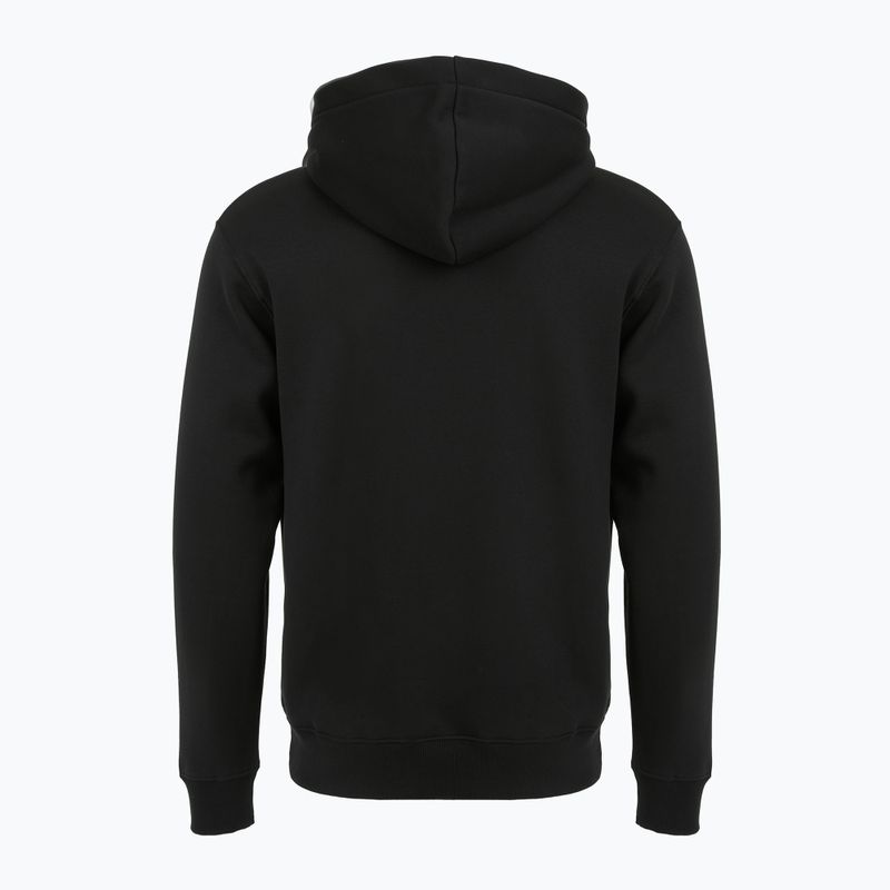Alpha Industries Uomo Felpa con cappuccio Basic TPU nero/cromo 7