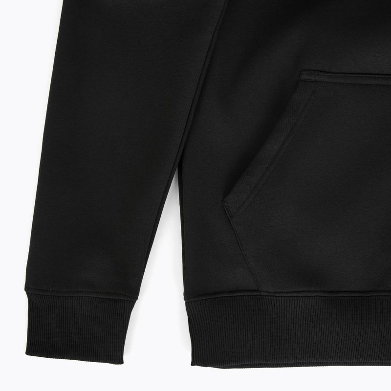 Alpha Industries Uomo Felpa con cappuccio Basic TPU nero/cromo 8