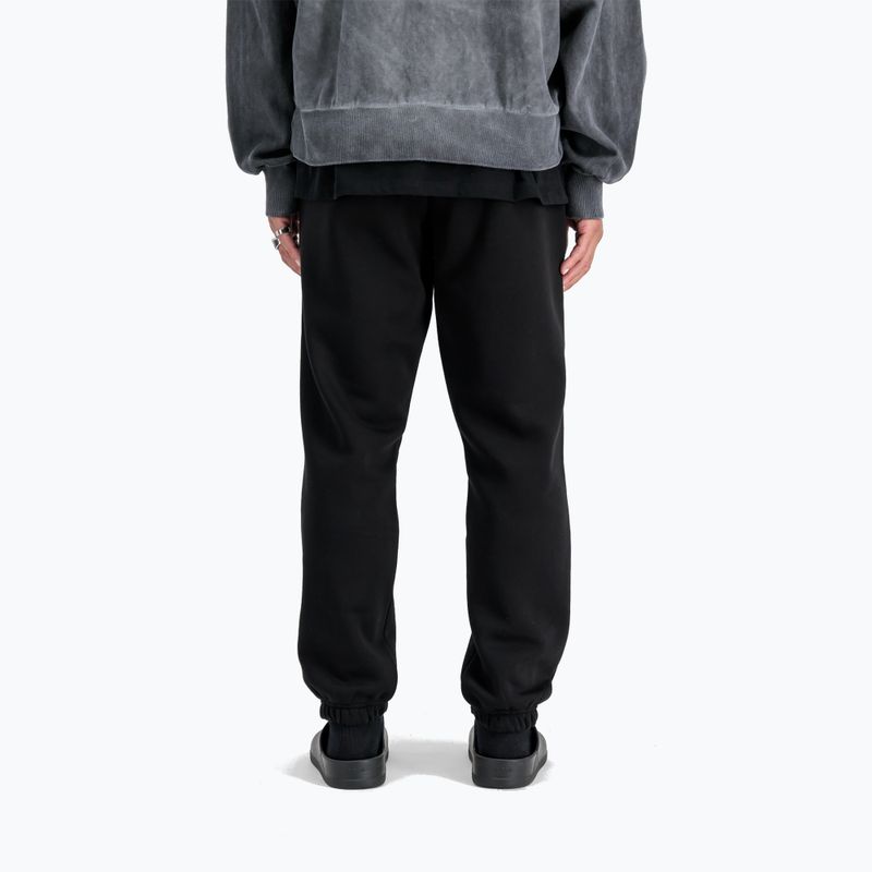 Pantaloni Alpha Industries Basic Small Logo II Jogger da uomo, nero 3