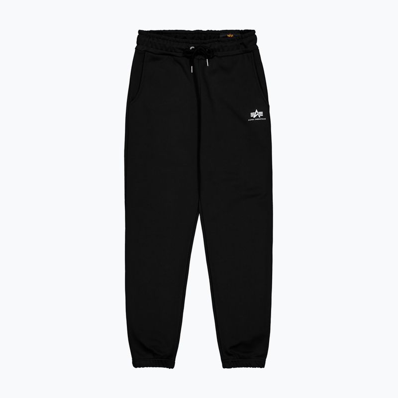 Pantaloni Alpha Industries Basic Small Logo II Jogger da uomo, nero 12