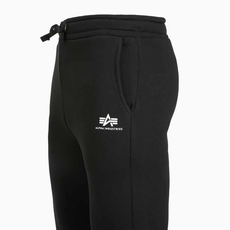 Pantaloni Alpha Industries Basic Small Logo II Jogger da uomo, nero 10