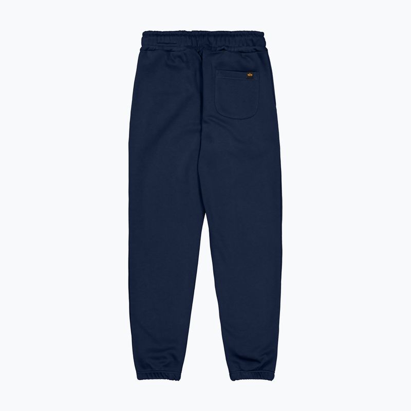Alpha Industries pantaloni Basic Small Logo II Jogger da uomo ultra navy 13
