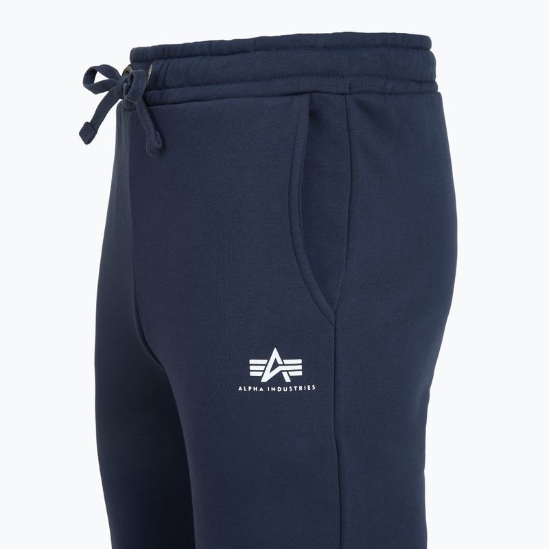 Alpha Industries pantaloni Basic Small Logo II Jogger da uomo ultra navy 10