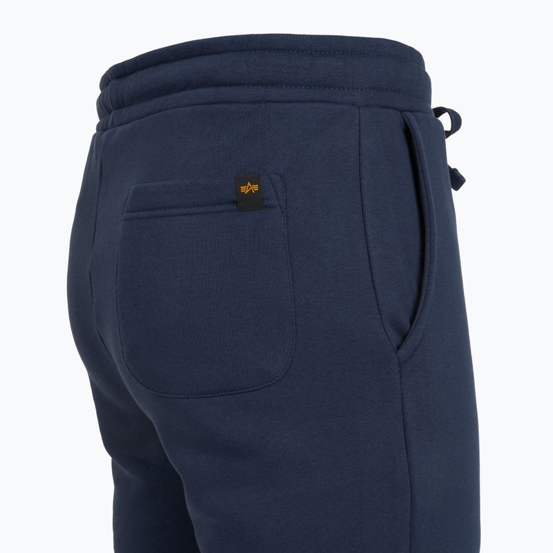 Alpha Industries pantaloni Basic Small Logo II Jogger da uomo ultra navy 11