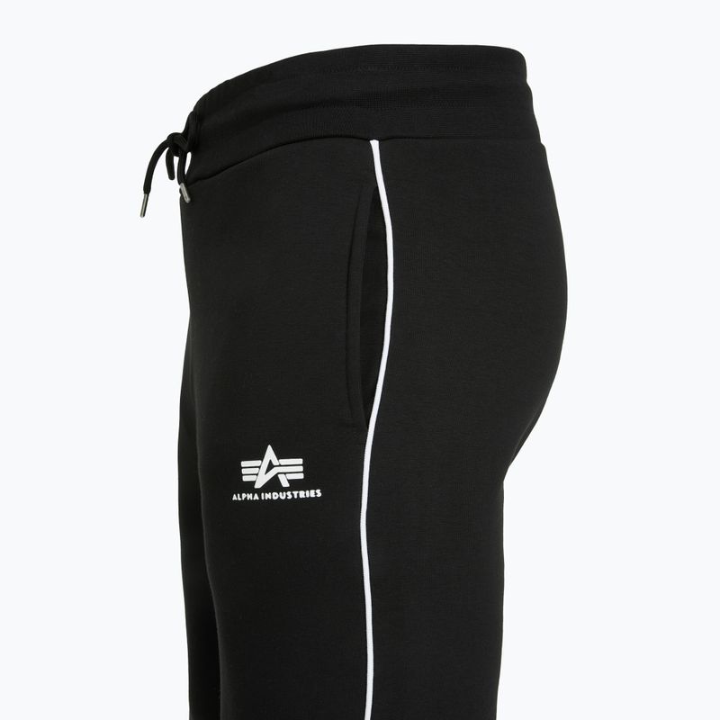 Pantaloni Track Small Logo Jogger Alpha Industries da uomo, nero 9