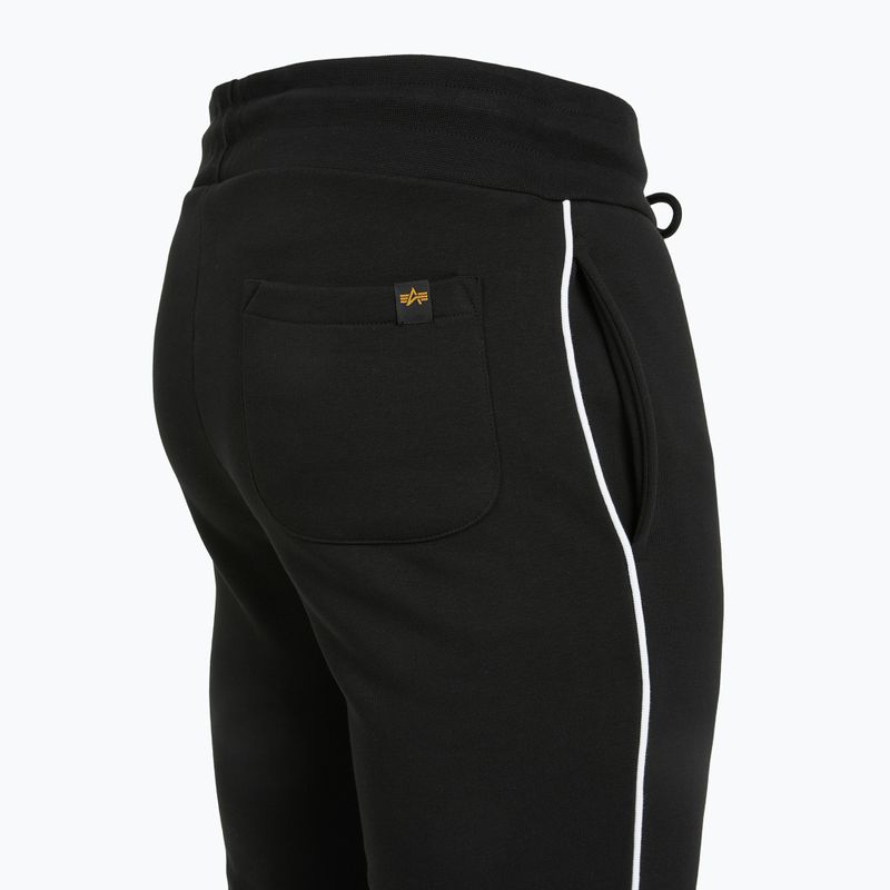 Pantaloni Track Small Logo Jogger Alpha Industries da uomo, nero 10