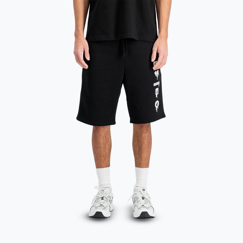 Pantaloncini Alpha Industries Freedom Jogger balck da uomo
