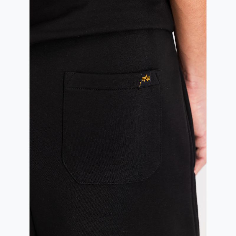 Pantaloncini Alpha Industries Freedom Jogger balck da uomo 6