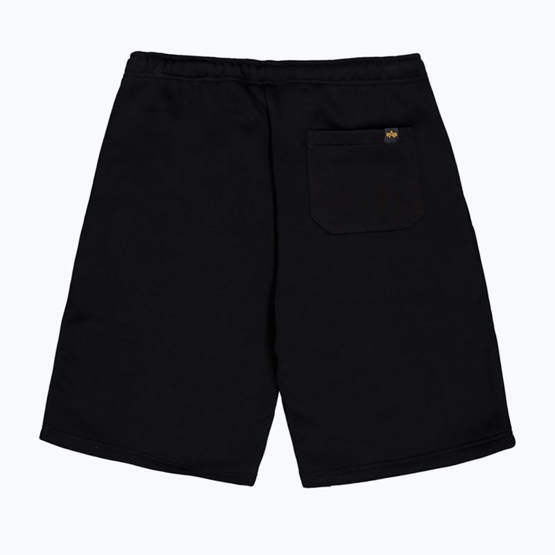 Pantaloncini Alpha Industries Freedom Jogger balck da uomo 8