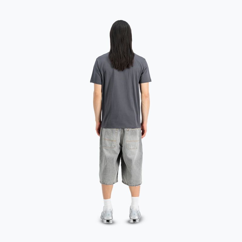 Maglietta Alpha Industries da uomo Hawaii grigio vintage 3