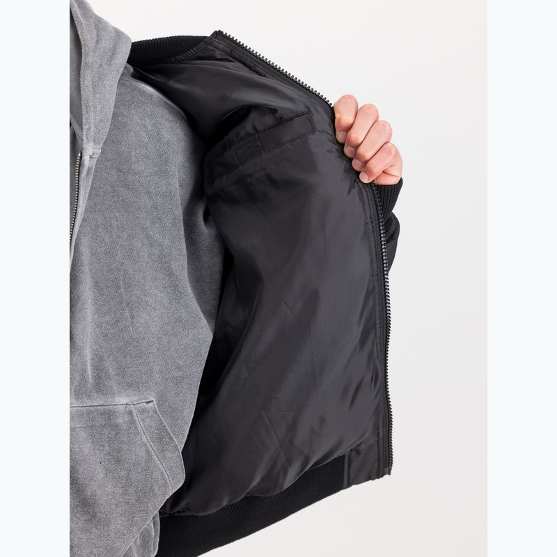 Giacca imbottita da uomo Alpha Industries MA-1 Logo Puffer Bomber black 5