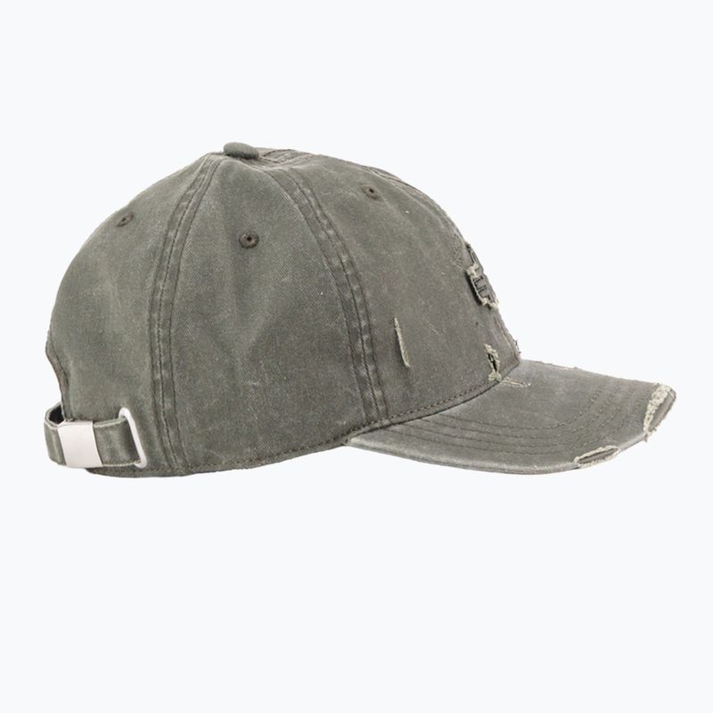 Cappellino con visiera Alpha Industries Acid Logo dark olive 3