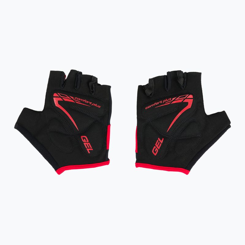 Guanti da ciclismo MTB ZIENER da uomo Ceniz GELshock rosso 3