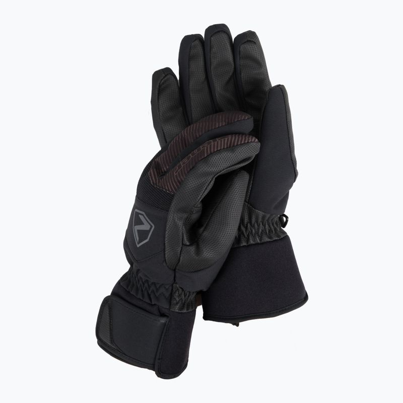 Guanto da sci da uomo ZIENER Ginx As Aw nero 801066.12