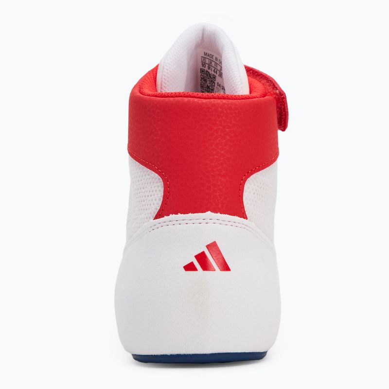 Scarpe da wrestling uomo adidas Havoc cloud bianco / collegiale royal / rosso attivo 6