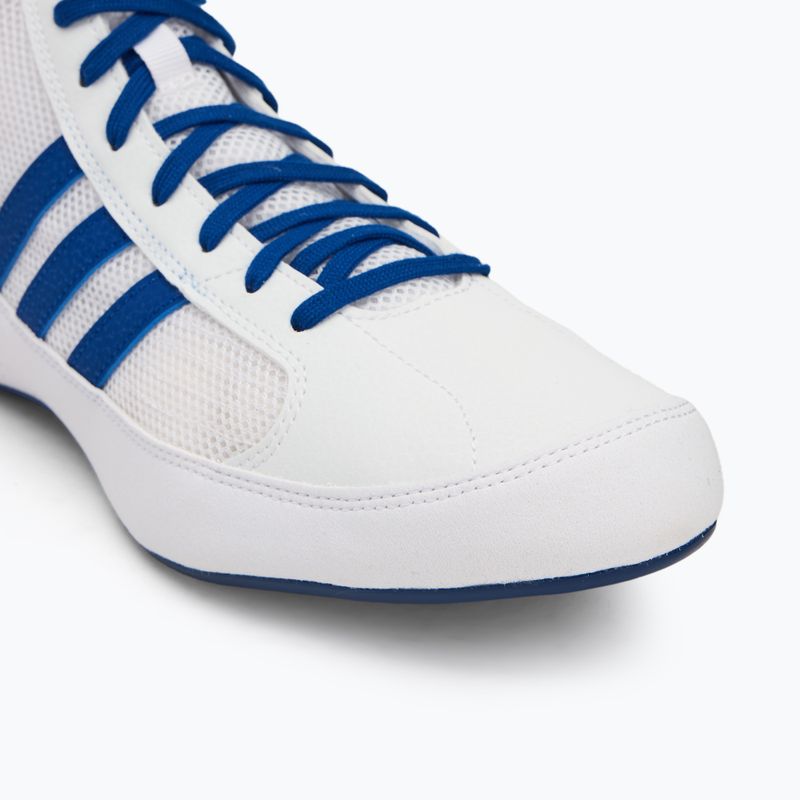 Scarpe da wrestling uomo adidas Havoc cloud bianco / collegiale royal / rosso attivo 7