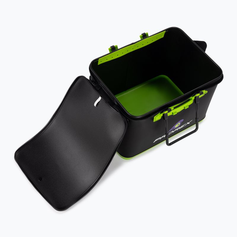 Daiwa Prorex Tackle Container borsa da spinning nero/lime 8