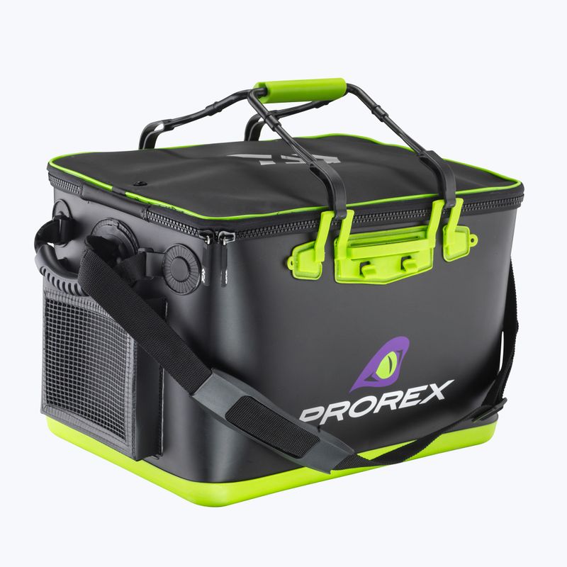 Daiwa Prorex Tackle Container borsa da spinning nero/lime 9