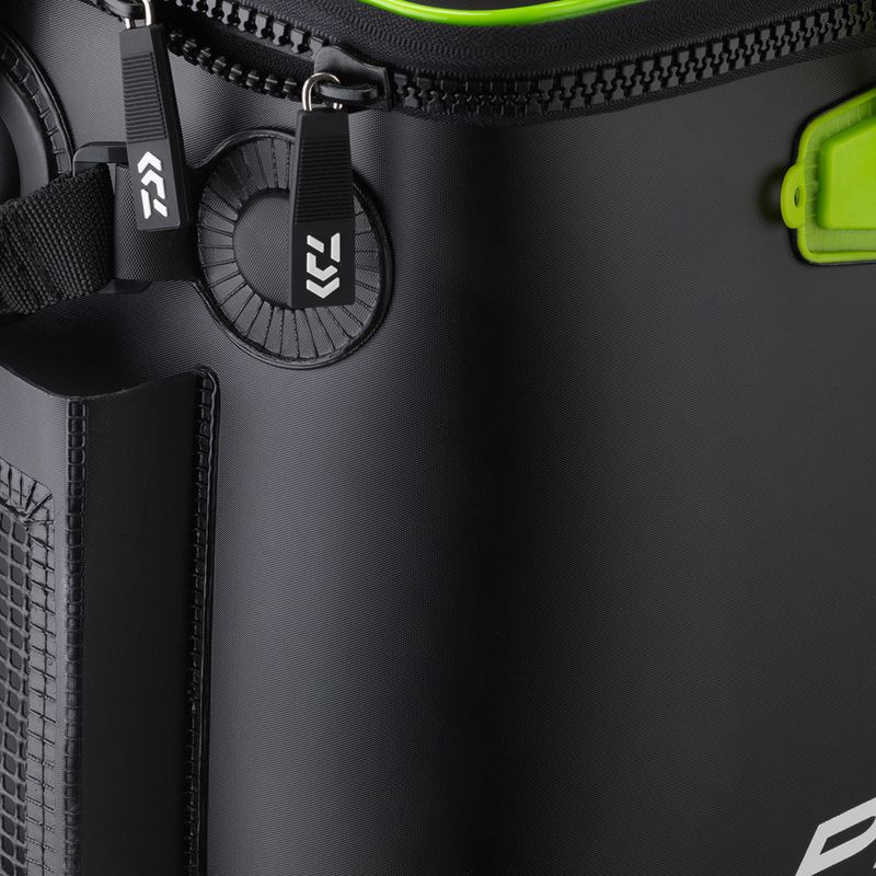 Daiwa Prorex Tackle Container borsa da spinning nero/lime 11