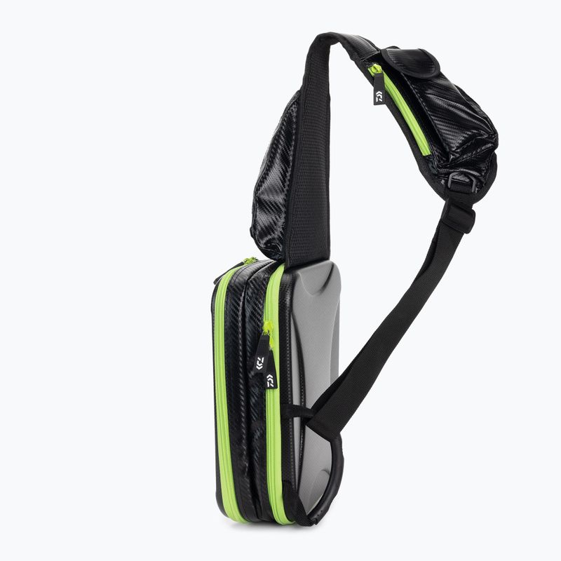 Daiwa Prorex Roving Shoulder spinning bag nero/lime 3
