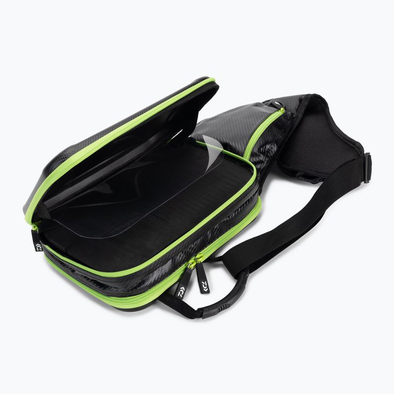Daiwa Prorex Roving Shoulder spinning bag nero/lime 6