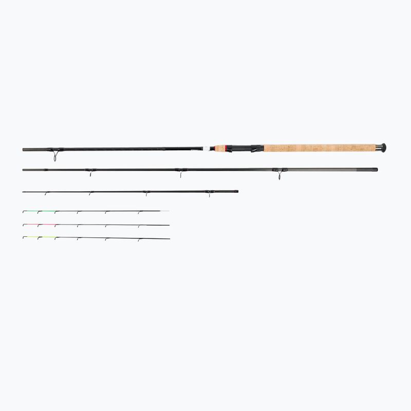 Daiwa Ninja X Feeder asta di messa a terra nero/bianco