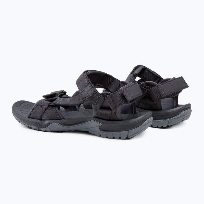 Jack Wolfskin Lakewood Ride sandali da trekking da uomo ebano 3