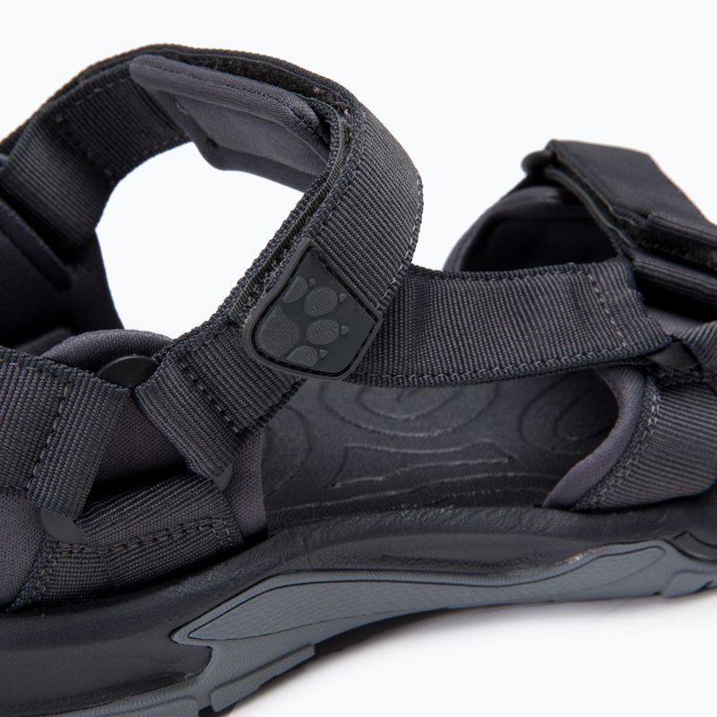 Jack Wolfskin Lakewood Ride sandali da trekking da uomo ebano 7